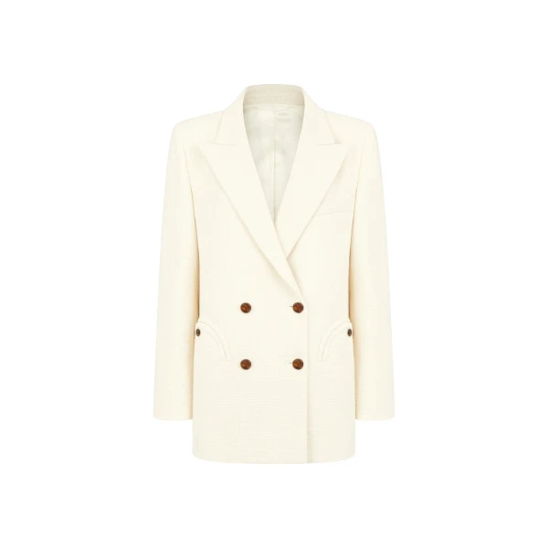 blazé milano everynight blazer in missy cream