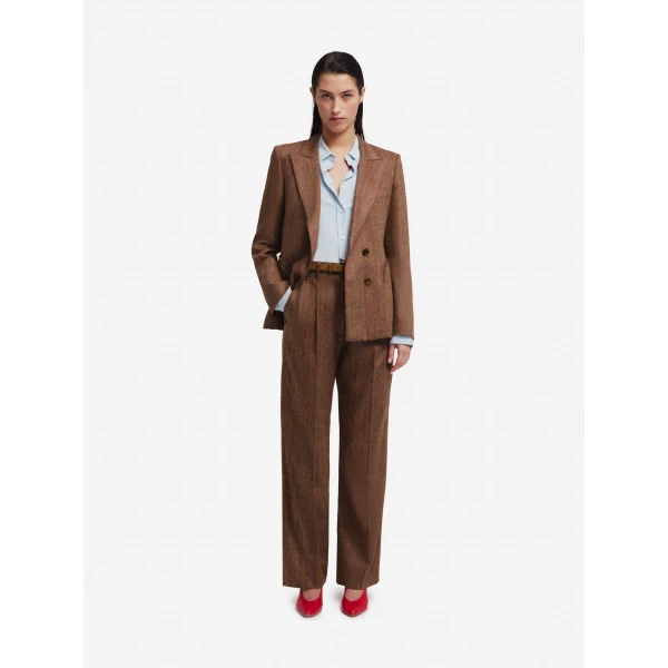 blazé milano fox pants in takanuya cherrywood
