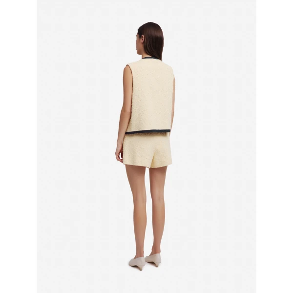 blazé milano gliss gilet in orinda butter