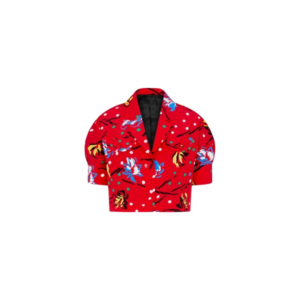 blazé milano lola jacket in solaris crab