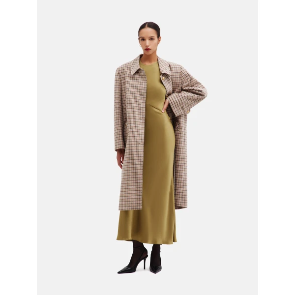 blazé milano woolly coat in agape grey mix