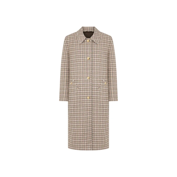 blazé milano woolly coat in agape grey mix