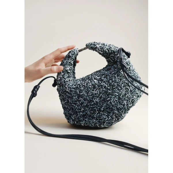Polène Béri in Navy Béri in Navy - Shoulder & Crossbody Bags - Parisian Luxury Leather Bag at Luxury Shoes 