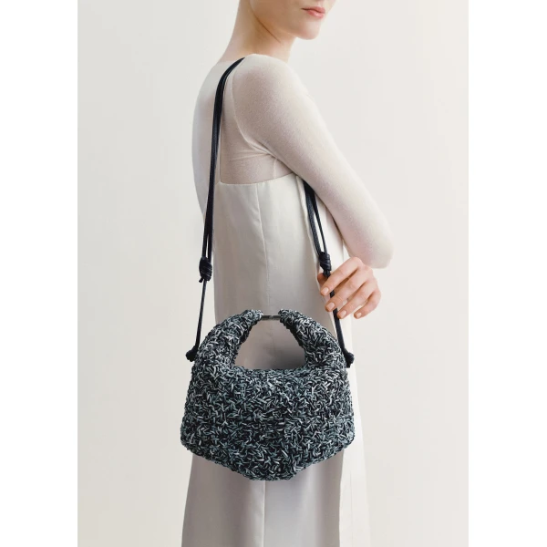 Polène Béri in Navy Béri in Navy - Shoulder & Crossbody Bags - Parisian Luxury Leather Bag at Luxury Shoes 