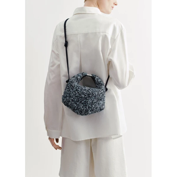 Polène Béri in Navy Béri in Navy - Shoulder & Crossbody Bags - Parisian Luxury Leather Bag at Luxury Shoes 