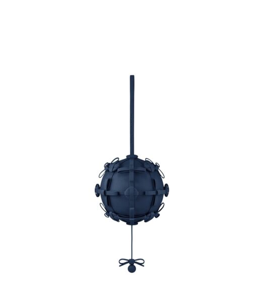 Polène Button Bow Sphere in Ink Button Bow Sphere in Ink - Clutch Bags - Parisian Luxury Leather Bag at Luxury Shoes 