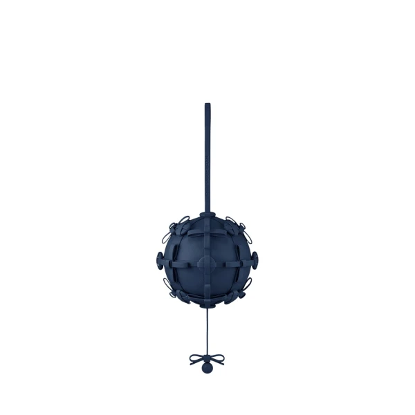Polène Button Bow Sphere in Ink Button Bow Sphere in Ink - Clutch Bags - Parisian Luxury Leather Bag at Luxury Shoes 