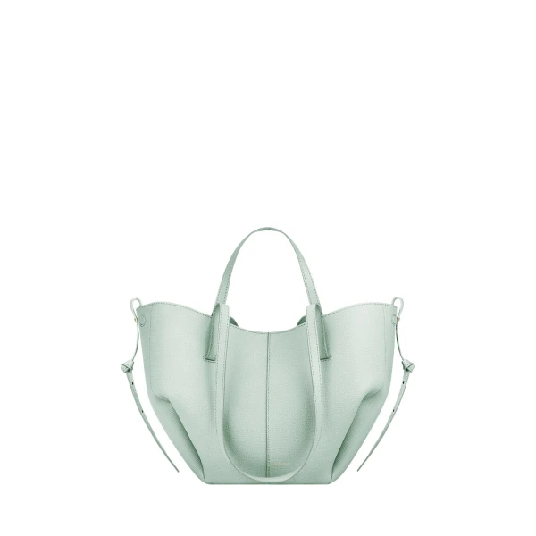 Polène Cyme Mini in Sea Foam Cyme Mini in Sea Foam - Mini Bags - Parisian Luxury Leather Bag at Luxury Shoes 