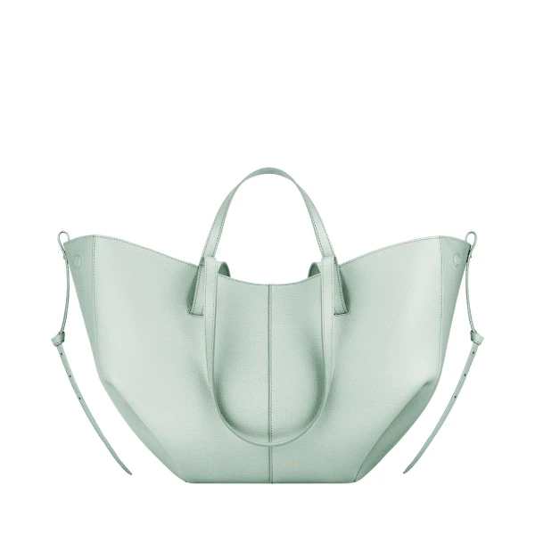 Polène Cyme in Sea Foam Cyme in Sea Foam - Totes & Top-Handle Bags - Parisian Luxury Leather Bag at Luxury Shoes 