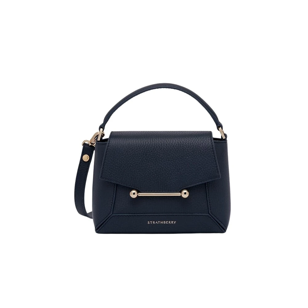 Blue-Mosaic-Nano-in-Navy40499_nobg Strathberry Mosaic Nano mini bag
