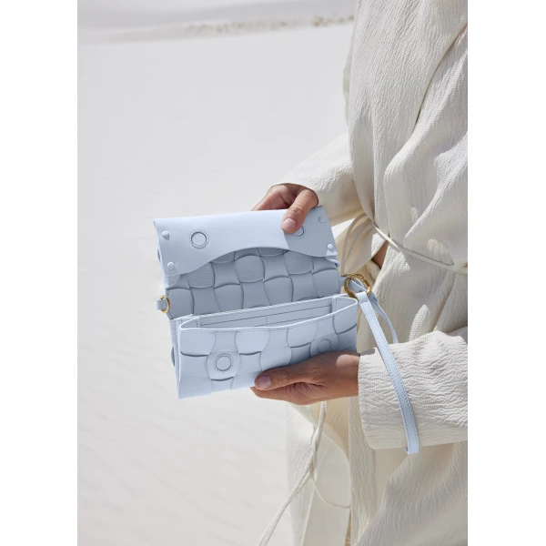 Polène Neiti in Polar Neiti in Polar - Shoulder & Crossbody Bags - Parisian Luxury Leather Bag at Luxury Shoes 