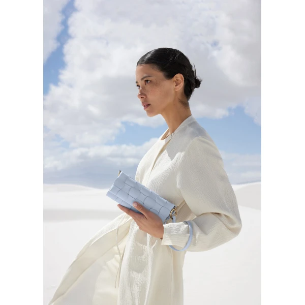 Polène Neiti in Polar Neiti in Polar - Shoulder & Crossbody Bags - Parisian Luxury Leather Bag at Luxury Shoes 