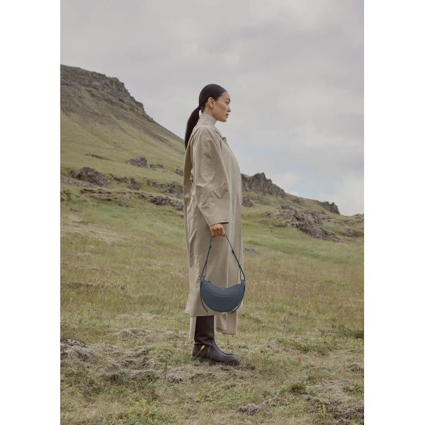 Polène Numéro Dix in Midnight Blue Numéro Dix in Midnight Blue - Shoulder & Crossbody Bags - Parisian Luxury Leather Bag at Luxury Shoes 