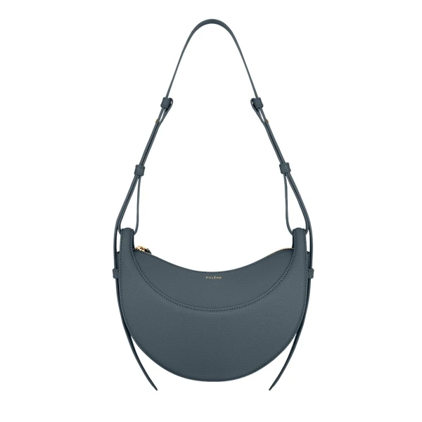 Polène Numéro Dix in Midnight Blue Numéro Dix in Midnight Blue - Shoulder & Crossbody Bags - Parisian Luxury Leather Bag at Luxury Shoes 