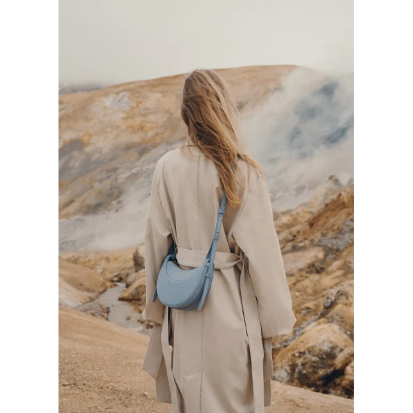 Polène Numéro Dix in Polar Numéro Dix in Polar - Shoulder & Crossbody Bags - Parisian Luxury Leather Bag at Luxury Shoes 