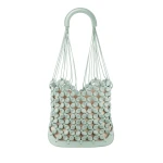 Polène Solé in Sea Foam Solé in Sea Foam - Shoulder & Crossbody Bags - Parisian Luxury Leather Bag at Luxury Shoes 