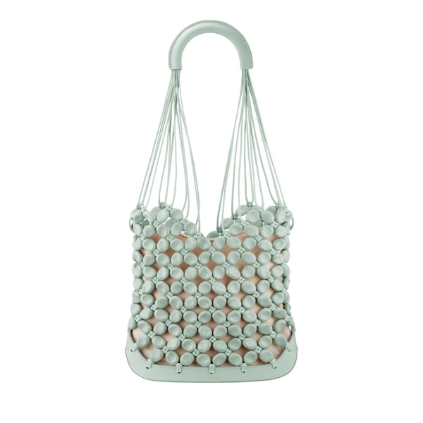 Polène Solé in Sea Foam Solé in Sea Foam - Shoulder & Crossbody Bags - Parisian Luxury Leather Bag at Luxury Shoes 