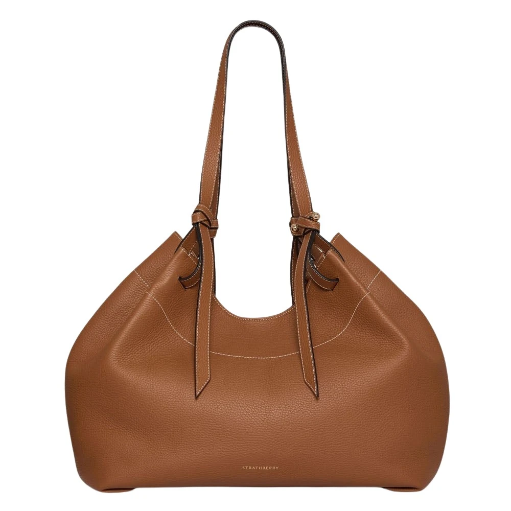 Brown-Barra-Tote-in-Tan73080_nobg Strathberry Barra Tote bag