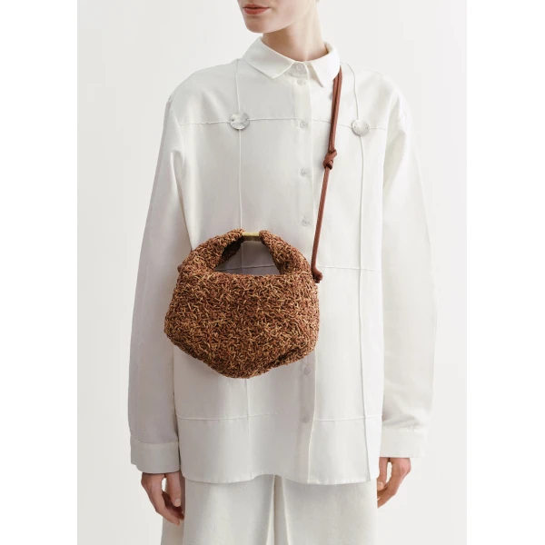 Polène Béri in Cognac Béri in Cognac - Shoulder & Crossbody Bags - Parisian Luxury Leather Bag at Luxury Shoes 
