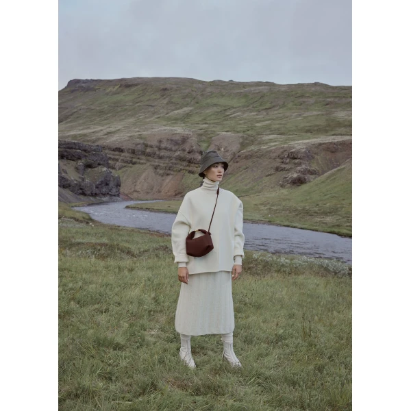 Polène Béri in Sandalwood Béri in Sandalwood - Shoulder & Crossbody Bags - Parisian Luxury Leather Bag at Luxury Shoes 