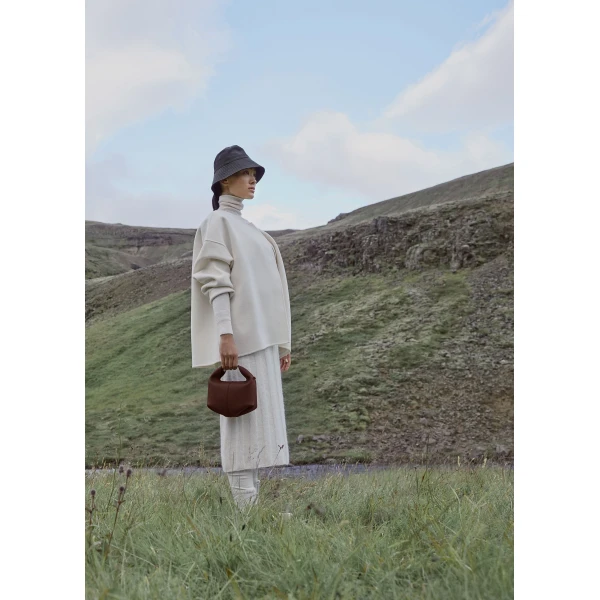 Polène Béri in Sandalwood Béri in Sandalwood - Shoulder & Crossbody Bags - Parisian Luxury Leather Bag at Luxury Shoes 