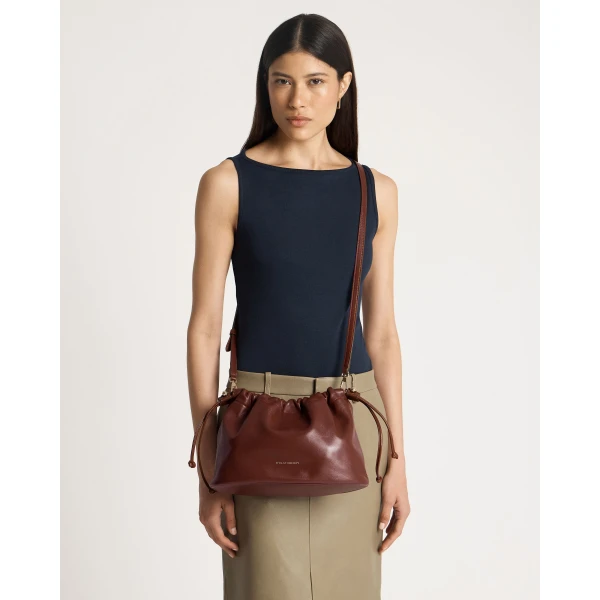 Strathberry Charlotte Midi Drawstring bucket bag