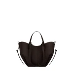 Polène Cyme Mini in Ebony Cyme Mini in Ebony - Mini Bags - Parisian Luxury Leather Bag at Luxury Shoes 