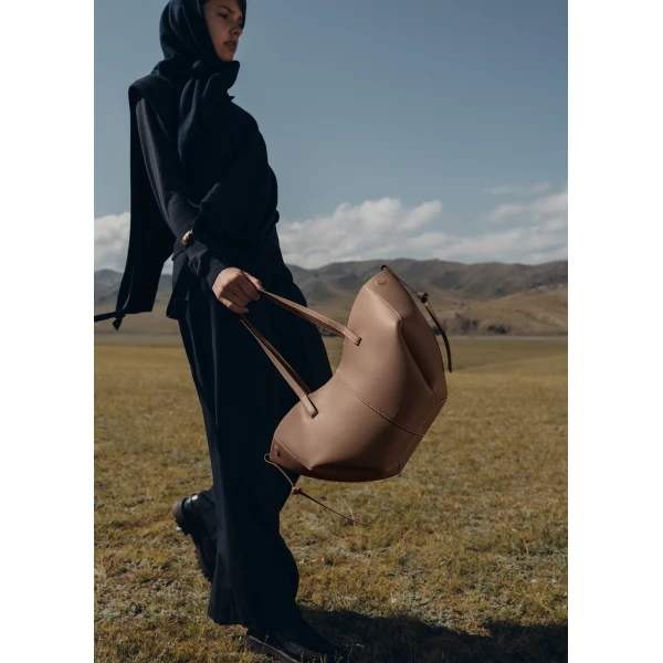 Polène Cyme Mini in Root Cyme Mini in Root - Mini Bags - Parisian Luxury Leather Bag at Luxury Shoes 