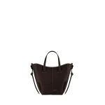 Brown-Cyme-Tote-Nano-in-Ebony-collection-coveti57960_nobg Polène Cyme Tote Nano in Ebony Cyme Tote Nano in Ebony - Mini Bags - Parisian Luxury Leather Bag at Luxury Shoes