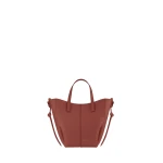 Polène Cyme Tote Nano in Terracotta Cyme Tote Nano in Terracotta - Mini Bags - Parisian Luxury Leather Bag at Luxury Shoes 
