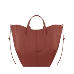 Polène Cyme Tote in Terracotta Cyme Tote in Terracotta - Totes & Top-Handle Bags - Parisian Luxury Leather Bag at Luxury Shoes 
