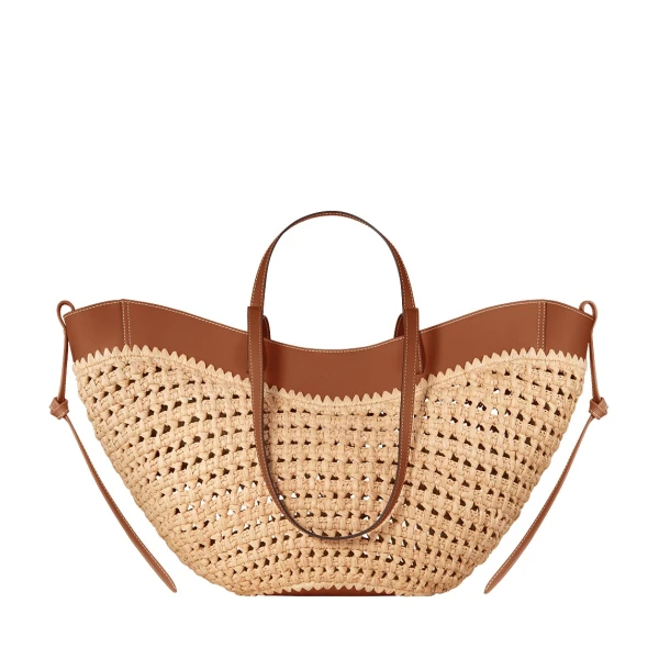 Polène Cyme in Brown Cyme in Brown - Totes & Top-Handle Bags - Parisian Luxury Leather Bag at Luxury Shoes 