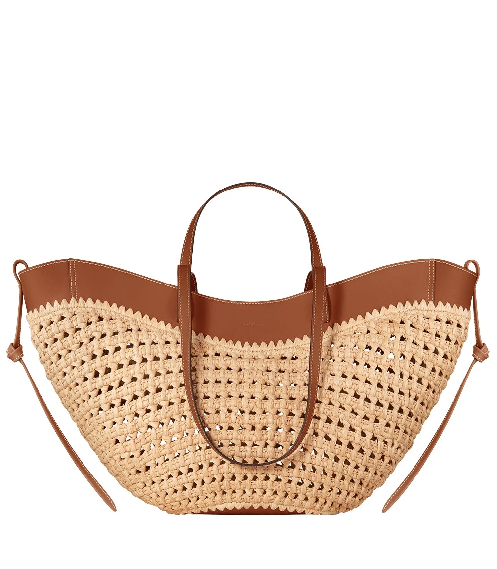 Brown-Cyme-in-Brown-collection-coveti78077_nobg Polène Cyme in Brown Cyme in Brown - Totes & Top-Handle Bags - Parisian Luxury Leather Bag at Luxury Shoes