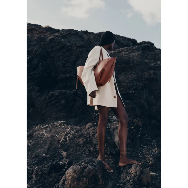 Polène Cyme in Cognac Cyme in Cognac - Totes & Top-Handle Bags - Parisian Luxury Leather Bag at Luxury Shoes 