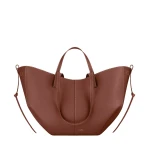 Polène Cyme in Cognac Cyme in Cognac - Totes & Top-Handle Bags - Parisian Luxury Leather Bag at Luxury Shoes 