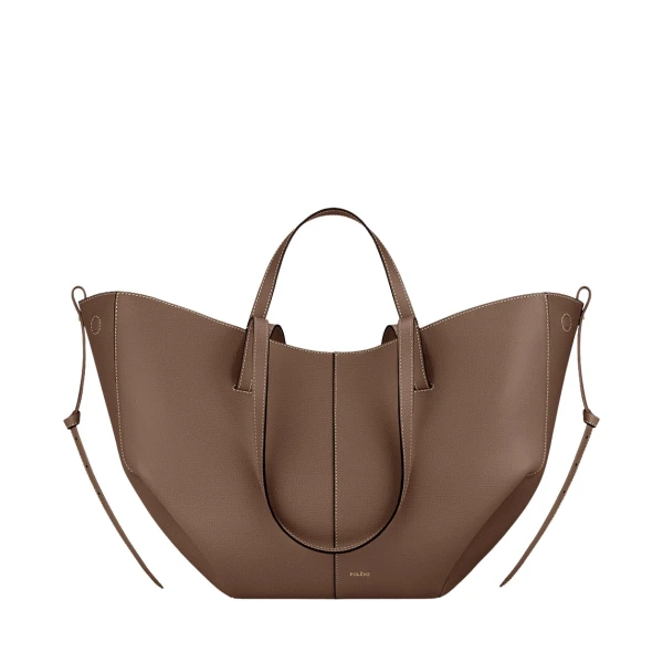 Polène Cyme in Root Cyme in Root - Totes & Top-Handle Bags - Parisian Luxury Leather Bag at Luxury Shoes 