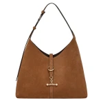 Brown-Kite-Hobo-Maxi-in-Tan-Suede18104_nobg Strathberry Kite Hobo Maxi crossbody bag