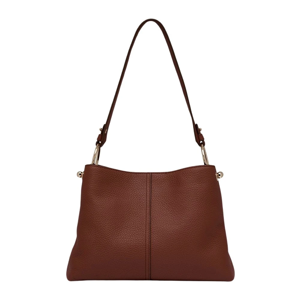 Brown-Lana-Hobo-in-Walnut74419_nobg Strathberry Lana Hobo crossbody bag