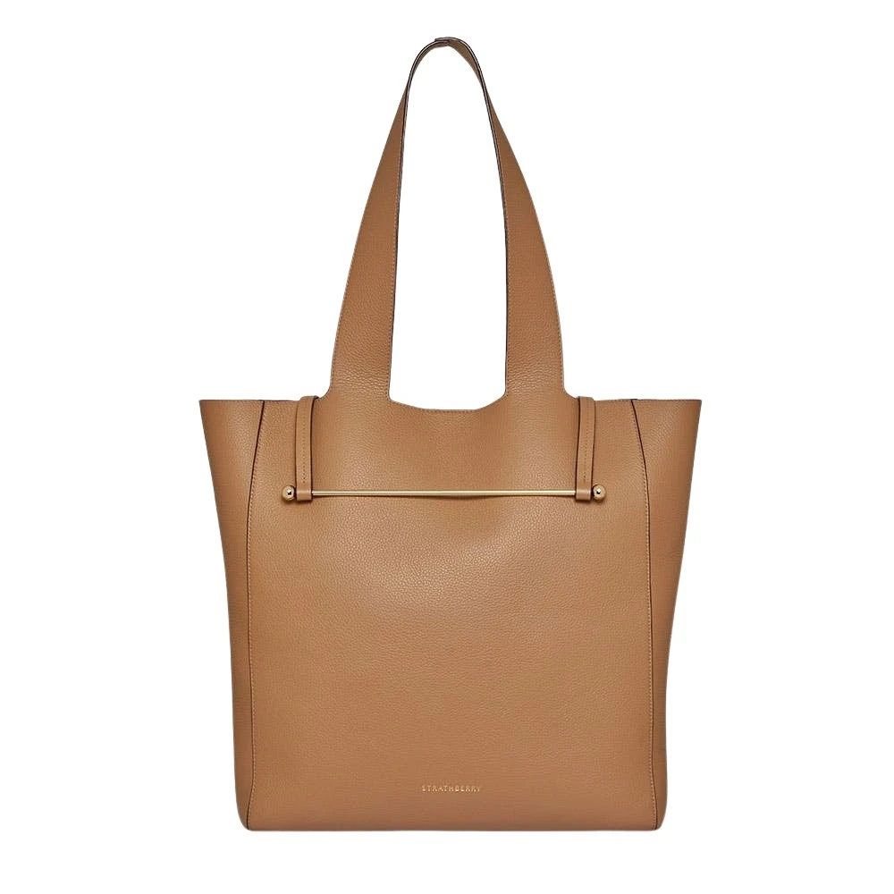 Brown-Melody-Tote-in-Caramel57223_nobg Strathberry Melody Tote bag