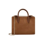 Brown-Mini-Tote-in-Tan-Suede73080_nobg Strathberry Mini Tote bag