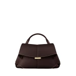 Brown-Mokki-Mini-Textured-Ebony-in-Brown-collection-coveti44801_nobg Polène Mokki Mini -Textured Ebony in Brown Mokki Mini -Textured Ebony in Brown - Mini Bags - Parisian Luxury Leather Bag at Luxury Shoes