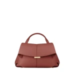 Polène Mokki Mini in Terracotta Mokki Mini in Terracotta - Mini Bags - Parisian Luxury Leather Bag at Luxury Shoes 