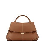 Polène Mokki in Camel Mokki in Camel - Shoulder & Crossbody Bags - Parisian Luxury Leather Bag at Luxury Shoes 