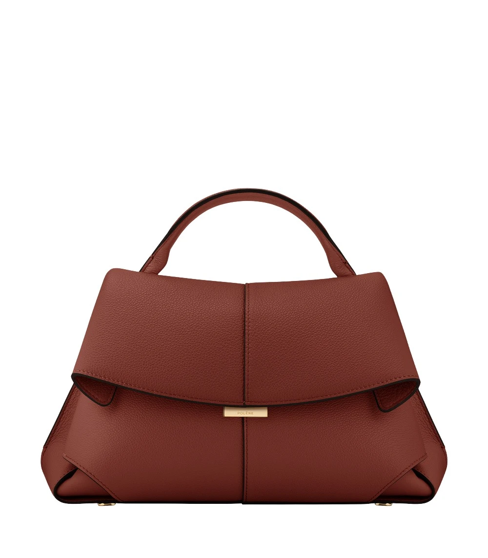 Brown-Mokki-in-Red-Clay-collection-coveti22796_nobg Polène Mokki in Red Clay Mokki in Red Clay - Shoulder & Crossbody Bags - Parisian Luxury Leather Bag at Luxury Shoes