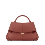 Polène Mokki in Terracotta Mokki in Terracotta - Shoulder & Crossbody Bags - Parisian Luxury Leather Bag at Luxury Shoes 