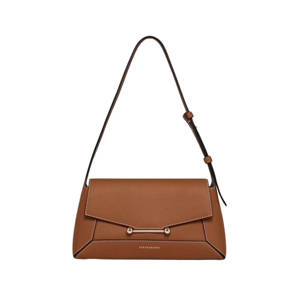 Brown-Mosaic-Shoulder-in-Tan37332_nobg Strathberry Mosaic Shoulder crossbody bag