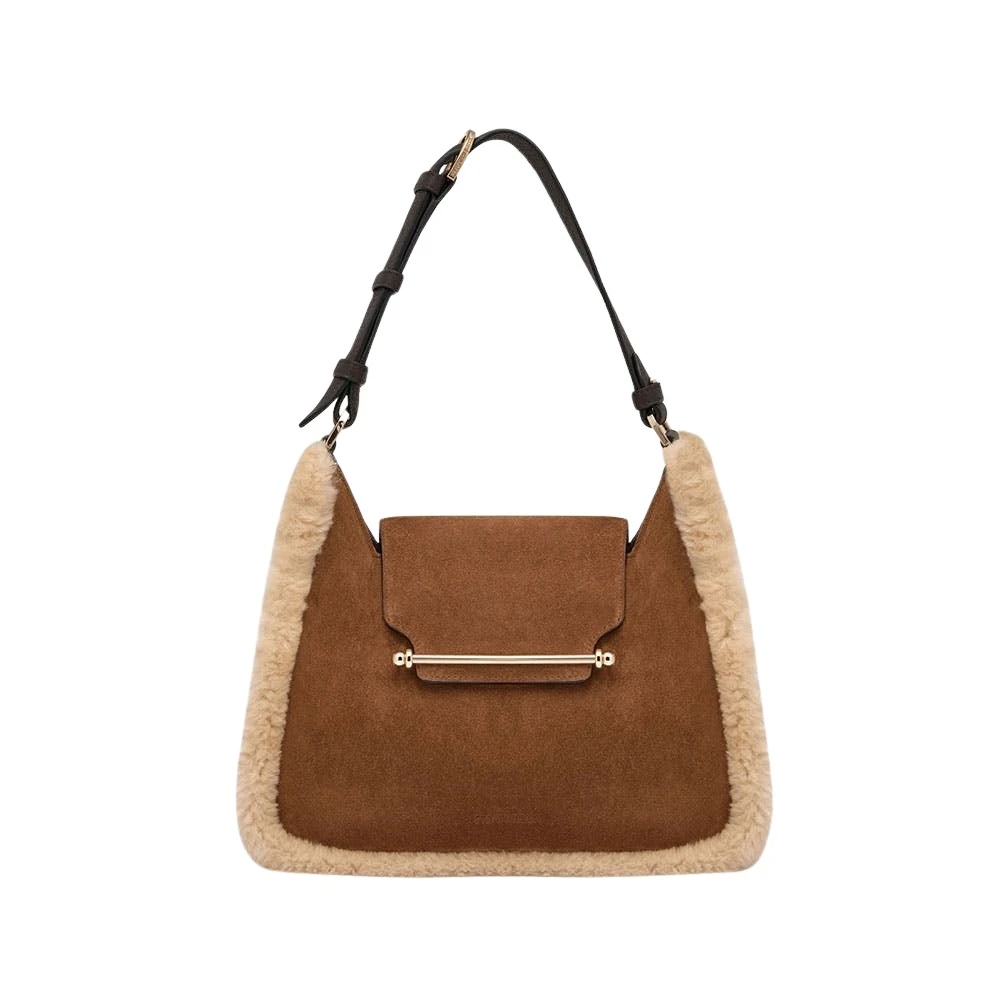 Brown-Multrees-Hobo-in-Tan-Sand-and-Espresso47475_nobg Strathberry Multrees Hobo crossbody bag