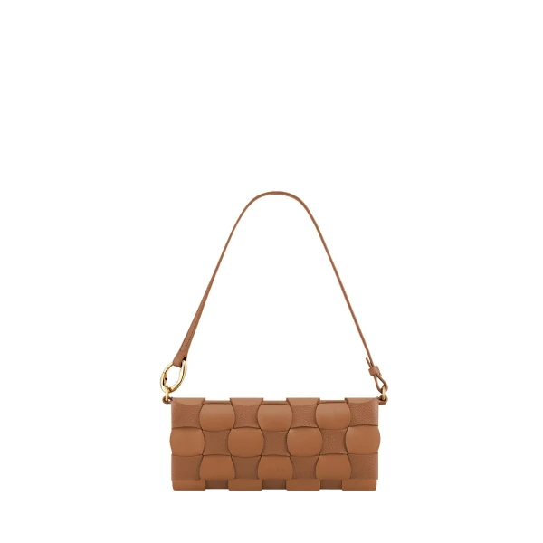 Polène Neiti in Camel Neiti in Camel - Shoulder & Crossbody Bags - Parisian Luxury Leather Bag at Luxury Shoes 