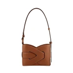 Brown-Nodde-in-Cognac-collection-coveti27207_nobg Polène Nodde in Cognac Nodde in Cognac - Shoulder & Crossbody Bags - Parisian Luxury Leather Bag at Luxury Shoes