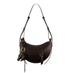 Polène Numéro Dix Galop in Ebony Numéro Dix Galop in Ebony - Shoulder & Crossbody Bags - Parisian Luxury Leather Bag at Luxury Shoes 